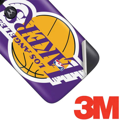 NBA Los Angeles Lakers Large Logo Moto E5 Play Skin